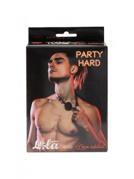 Lola Games Love addict Party Hard Gag, black